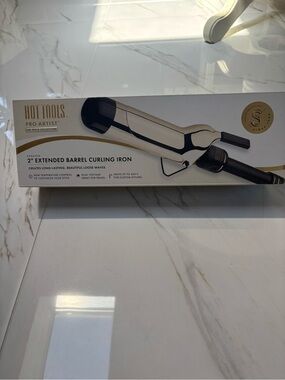 Hot Tools Pro Artist 2" Extended Barrel Curling Iron - Gold/Black